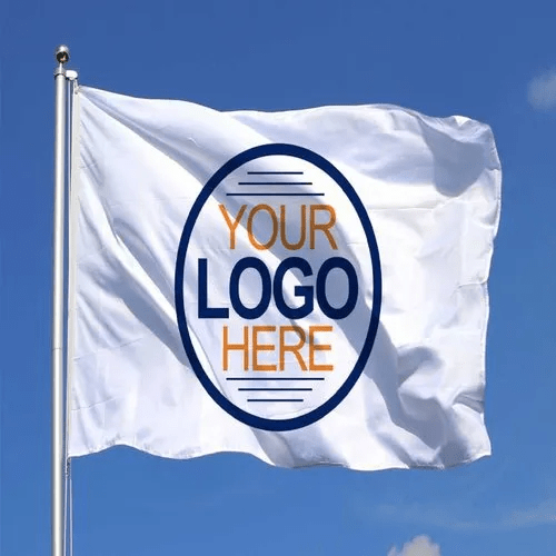 Inkjet Printed Flags on Lightweight Waterproof Cloth