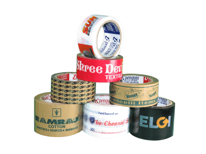 Printed Tape-  PVC Tape  Packaging Tape  Cello Tape  Brown Tape  BOPP Tapes, Self Adhesive, Self Adhesive Tapes, Tapes, Multi Color Printed Tape- jmdenterprises.co.in