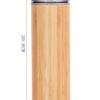 • Introducing the Bamboo JMD Water Bottle, where style meets sustainability in every sip. Crafted from natural bamboo and high-quality stainless steel, this eco-conscious water bottle is designed to accompany you on your journey to hydration, ensuring you stay refreshed and make a positive impact on the planet. • Capacity: 450ml