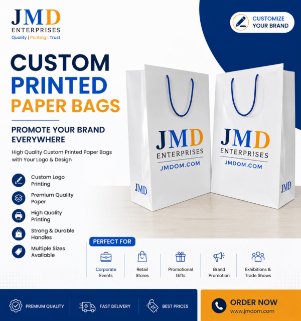 Custom Printed Envelopes – Company Logo Printed Envelopes | Business & Corporate Branding Envelopes | JMD Enterprises