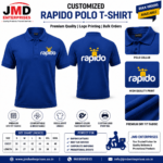 Customized Rapido T-Shirt Uniform Manufacturer India