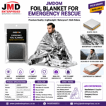 Emergency Rescue Thermal Survival Blanket | Foil Blanket Manufacturer India