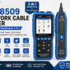 NF-8509 Network Cable Tester with Digital Multimeter 2-in-1 | RJ45 Wire Tracer | PoE Tester | Cable Length Meter | NCV Detector