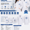 Buy Lab Coats With Logo online in India from JMD Enterprises. Full-sleeve custom lab coats with logo, name, text or design. Multiple sizes, bulk orders and Pan India delivery.
