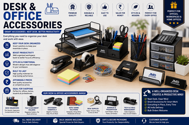 Desk Accessories and Office Desk Organizer