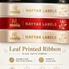 Custom Printed Satin Ribbon with Logo & Name | Personalized Branding Ribbon