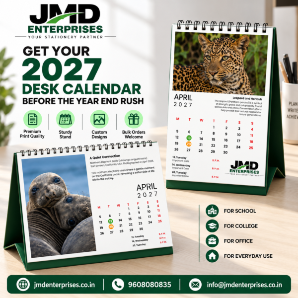 Buy premium 300 GSM business cards with full-colour front & back printing. Custom design, bulk orders and door delivery across India by JMD Enterprises.