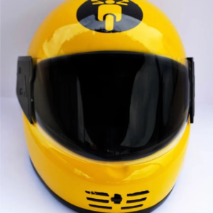 Yellow Roadking Helmet for Motorcycle