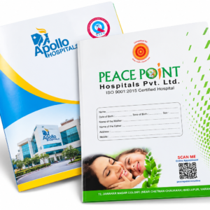 Customized Hospital File & Folder Printing in Delhi – Patient Medical Record File with Logo | JMD Enterprises