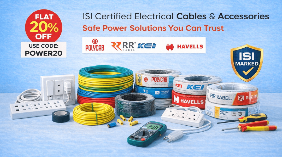 ISI certified electrical products and offers