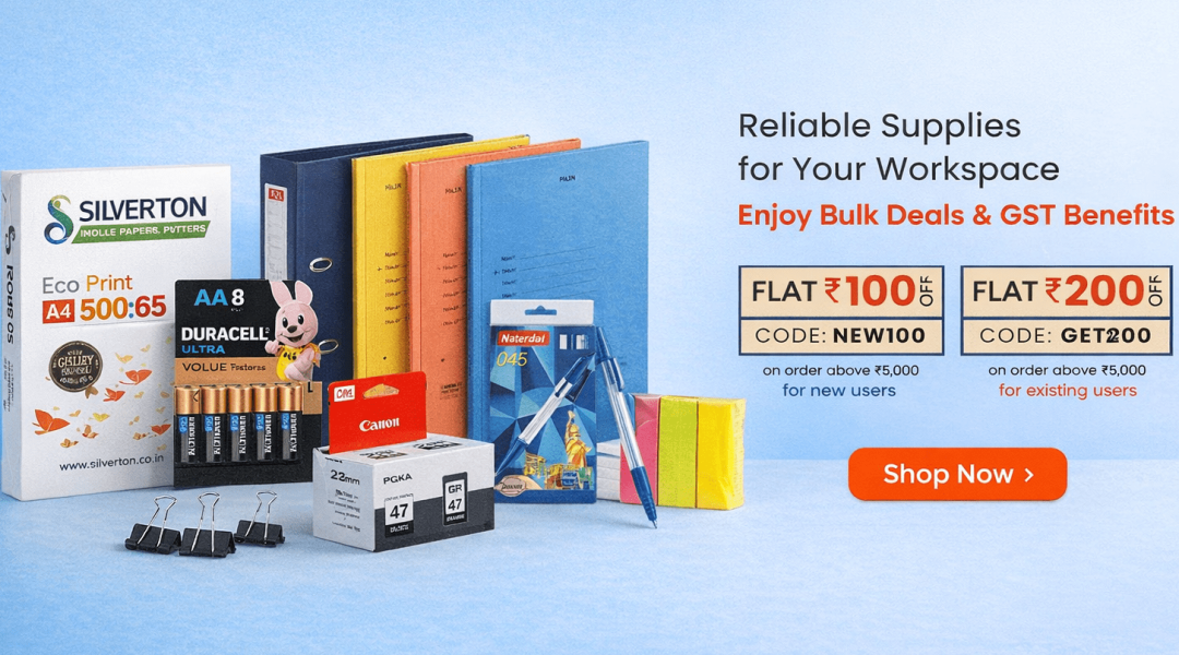 Office supplies with great discount offers
