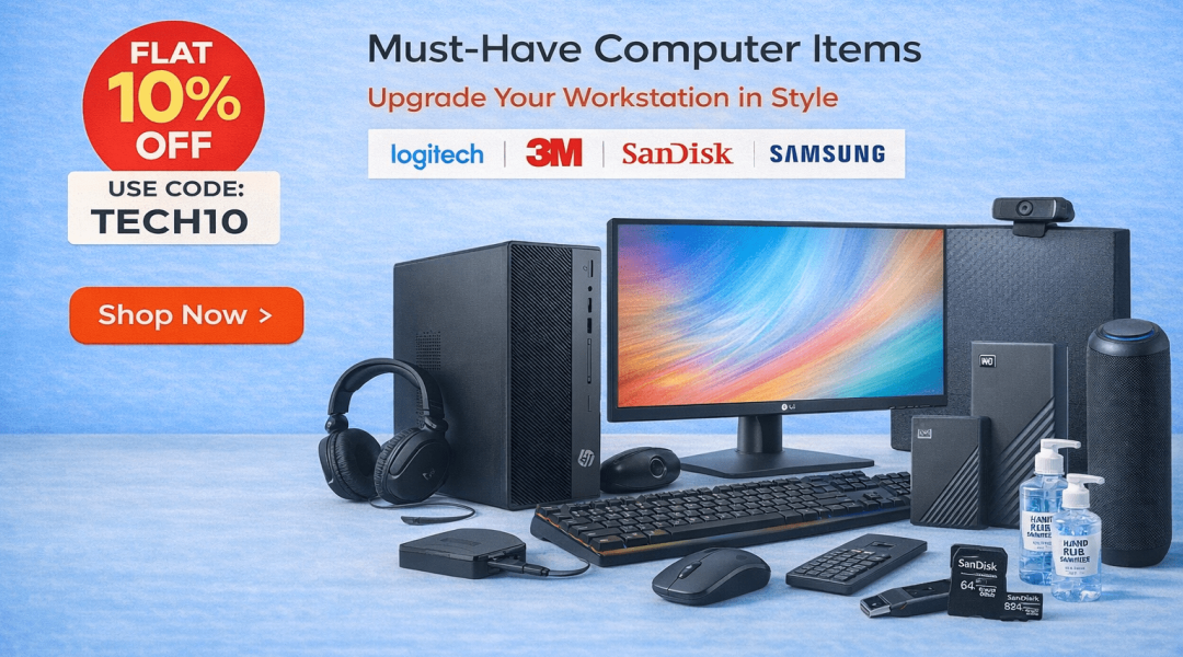 Tech accessories and peripherals sale